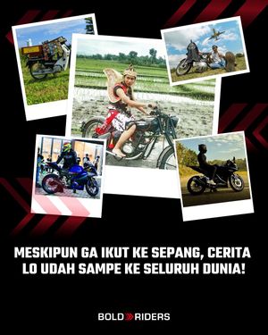 Image post by @boldriders on Instagram