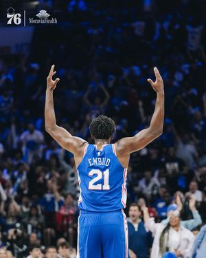 Image post by @sixers on Instagram