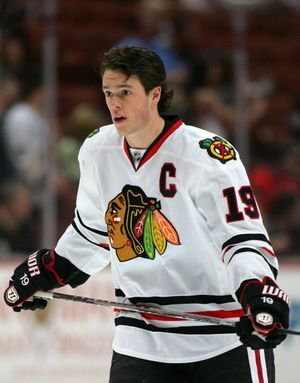 Image post by @NHLBlackhawks on Twitter/X