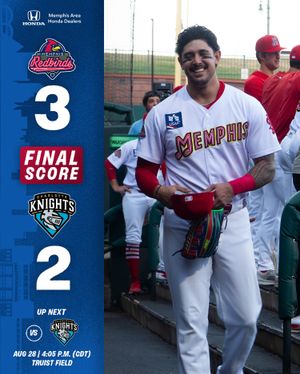 Image post by @memphisredbirds on Instagram
