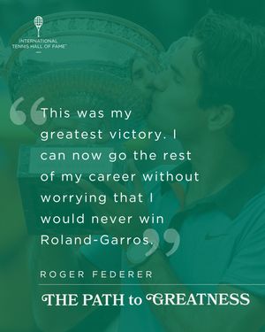 Image post by @tennishallofame on Instagram