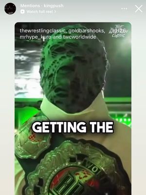 Image post by @thewrestlingclassic on Instagram