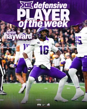 Image post by @tcufootball on Instagram