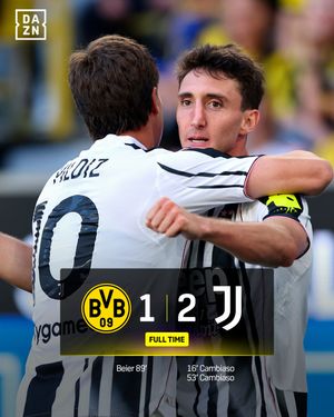 Image post by @dazn_it on Instagram