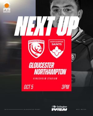 Image post by @officialgloucesterrugby on Instagram