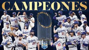 Image post by @LosDodgers on Twitter