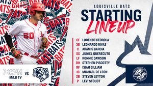 Image post by @LouisvilleBats on Twitter