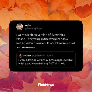 Image post by @pinknews on Instagram
