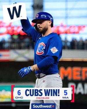 Image post by @cubs on Instagram