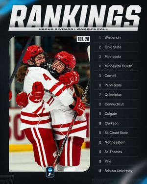 Image post by @NCAAIceHockey on Twitter