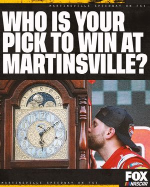 Image post by @nascaronfox on Instagram