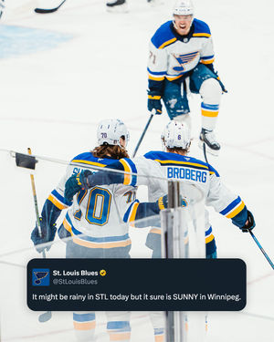 Image post by @stlouisblues on Instagram