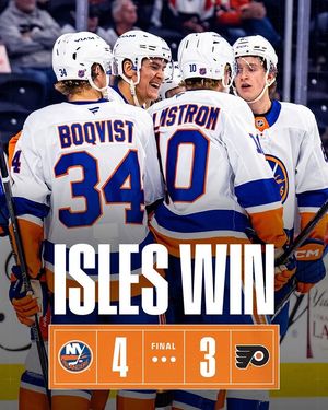 Image post by @nyislanders on Instagram