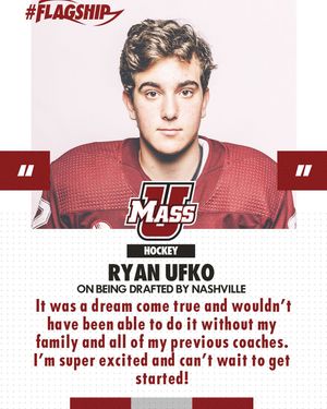 Image post by @umasshockey on Instagram