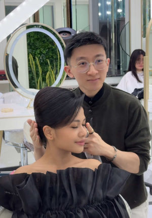 Video post by @budiputrahair on TikTok