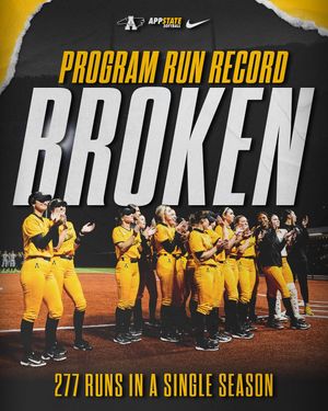 Image post by @appstatesb on Instagram