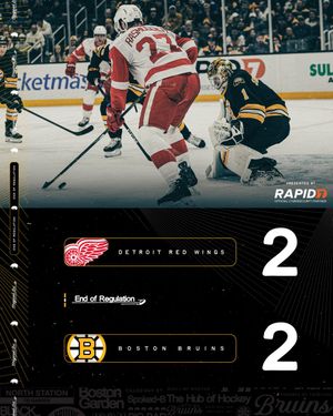 Image post by @NHLBruins on Twitter