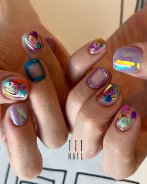 Image post by @111nail_omotesando on Instagram