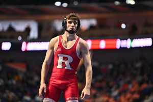 Image post by @RUWrestling on Twitter