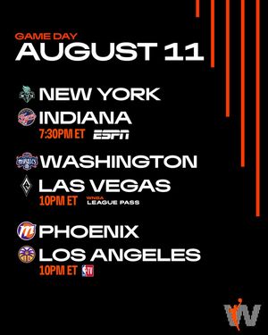Image post by @wnba on Instagram