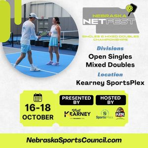 Image post by @NebraskaNetFestPickleball on Facebook