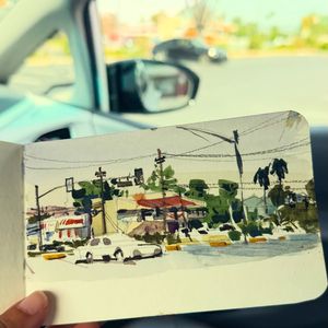 Image post by @umapaints on Instagram