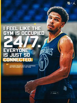 Image post by @marquettemensbb on Facebook