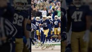 Video post by @fightingirish on YouTube