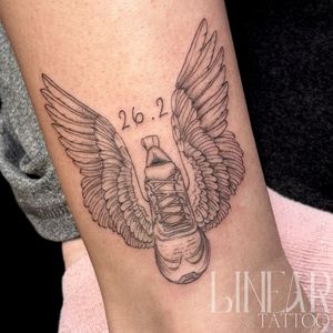 Image post by @christina.lineartattoo on Instagram