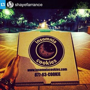 Image post by @insomniacookies on Instagram