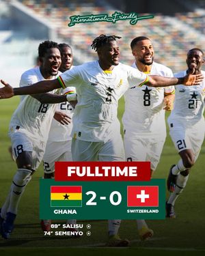 Image post by @GhanaBlackstars on Twitter