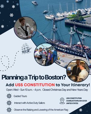 Image post by @uss_constitution on Instagram