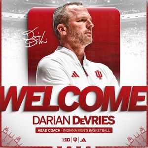 Image post by @IndianaMBB on Twitter