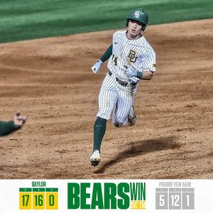 Image post by @baylorbaseball on Instagram