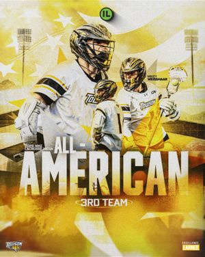 Image post by @towson_mlax on Instagram