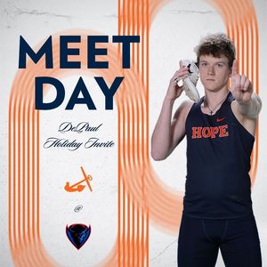 Image post by @hopecollegetrack on Facebook