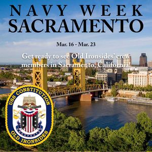 Image post by @uss_constitution on Instagram