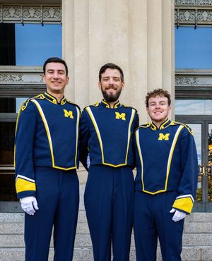 Image post by @umichband on Instagram
