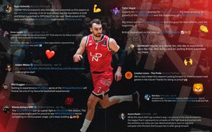 Image post by @LondonLions on Twitter