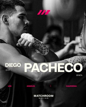 Image post by @MatchroomBoxing on Twitter
