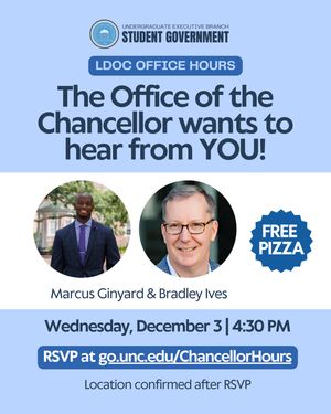 Image post by @unc_executivebranch on Instagram