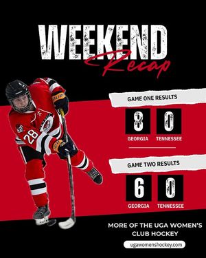 Image post by @ugawhockey on Instagram