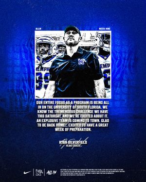 Image post by @memphisfootball on Instagram