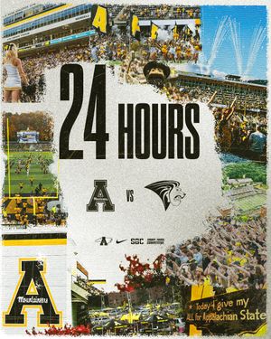 Image post by @appstate_fb on Instagram