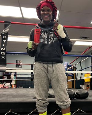 Image post by @tiarabrownboxing on Instagram