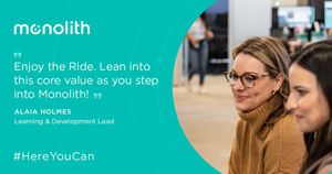 Image post by @company/monolith-corp on LinkedIn