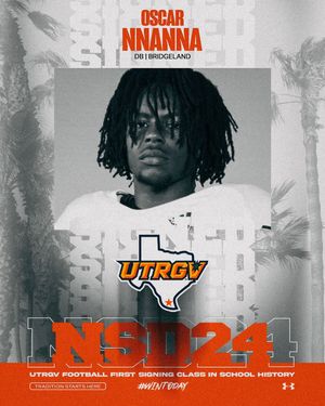 Image post by @utrgvfootball on Instagram