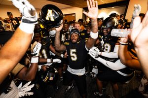 Image post by @appstate_fb on Instagram