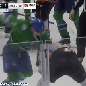 Video post by @hockeyfights on Instagram