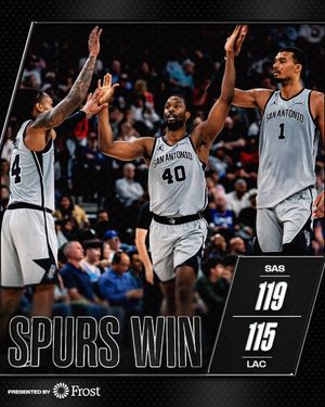 Image post by @spurs on Twitter